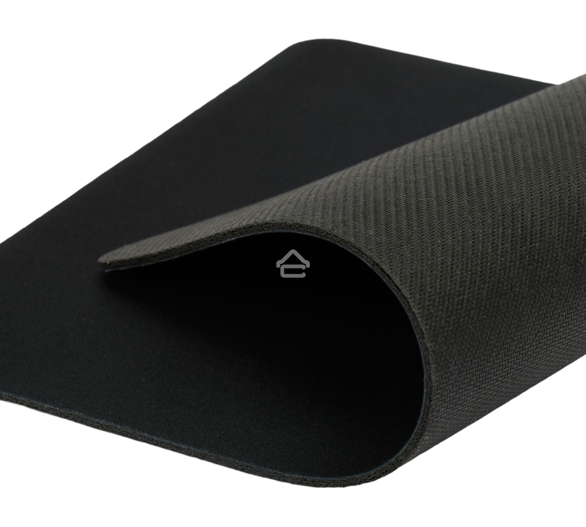 Коврик для мыши Gembird MP-35-25-BLACK, черный, 350х250х3мм, ткань/резина, пакет