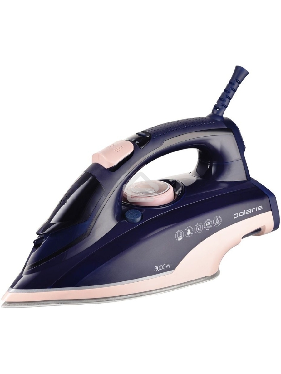 Утюг Polaris PIR 3074 SG AA 3m Синий/розовый 3000 Вт