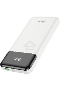 Мобильный аккумулятор Hoco J102 Cool figure 10000mAh QC3.0/PD3.0 20W 3A USB-A/USB-C белый (J102 COOL FIGURE WHITE)