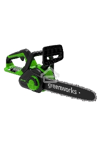 Цепная пила аккумуляторная GreenWorks G40CS30IIK2, 40V, 30 см,  с 1* АКБ 2А*ч и ЗУ (2007807UA)