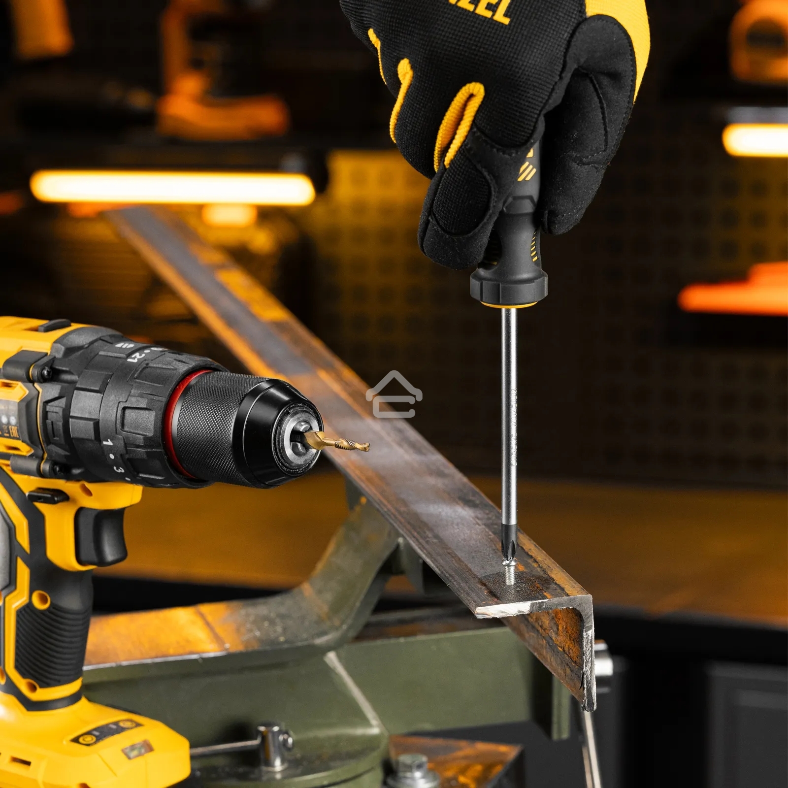 Сверло-метчик Denzel М4 х 0,7 мм, Р6М5