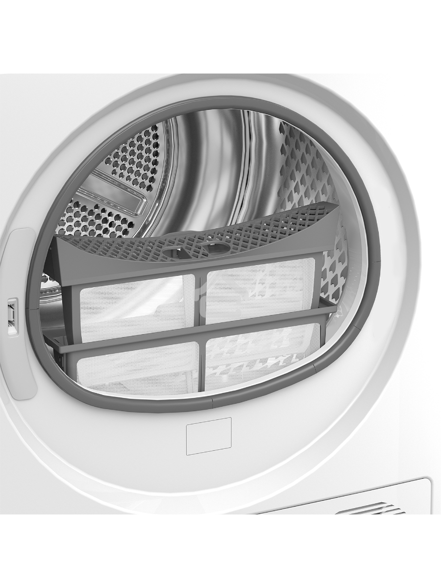 Сушильная машина Beko B3T47238 белый, 7 кг, сушка - тепловой насос, программ - 15, 59.7 x 84.6 x 54.3 см