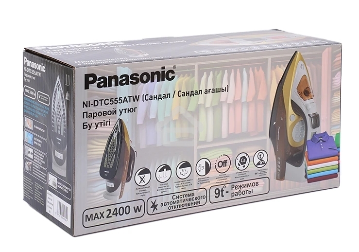 Утюг Panasonic NI-DTC555ATW 2400Вт сандал
