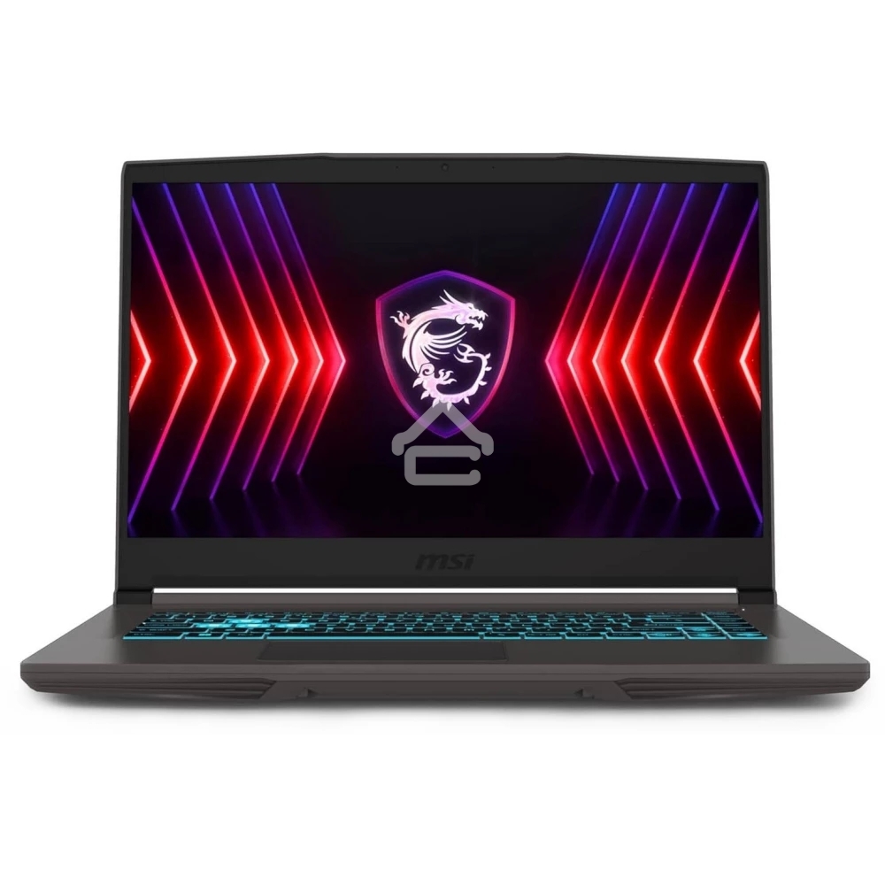 Ноутбук MSI Thin 15 B13UCX-2649XRU i5-13420H 8Gb+8Gb SSD 512Gb NVIDIA RTX 2050 4Gb 15,6 FHD IPS Cam 52.4Вт*ч Free DOS Серый 9S7-16R831-2649-16G