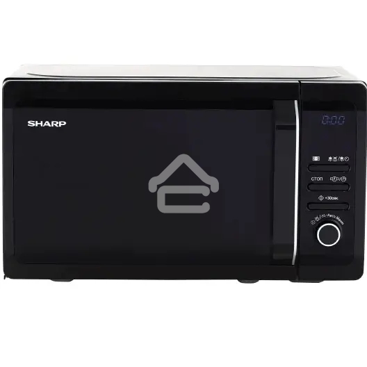 Микроволновая печь Sharp R2852RK / 20 л, 800 Вт, эмаль, черный