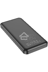 Мобильный аккумулятор Hoco J102 Cool figure 10000mAh QC3.0/PD3.0 20W 3A USB-A/USB-C черный