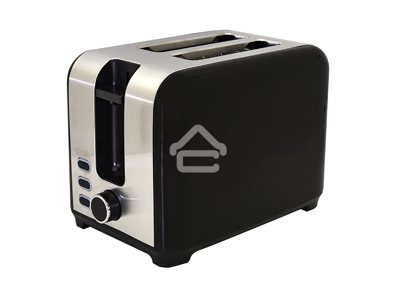 Тостер OURSSON TS2120/BL черный, 930 Вт