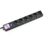 Сетевой фильтр Powercube SPG6-B-3M 3м (6 розеток) черный (коробка)