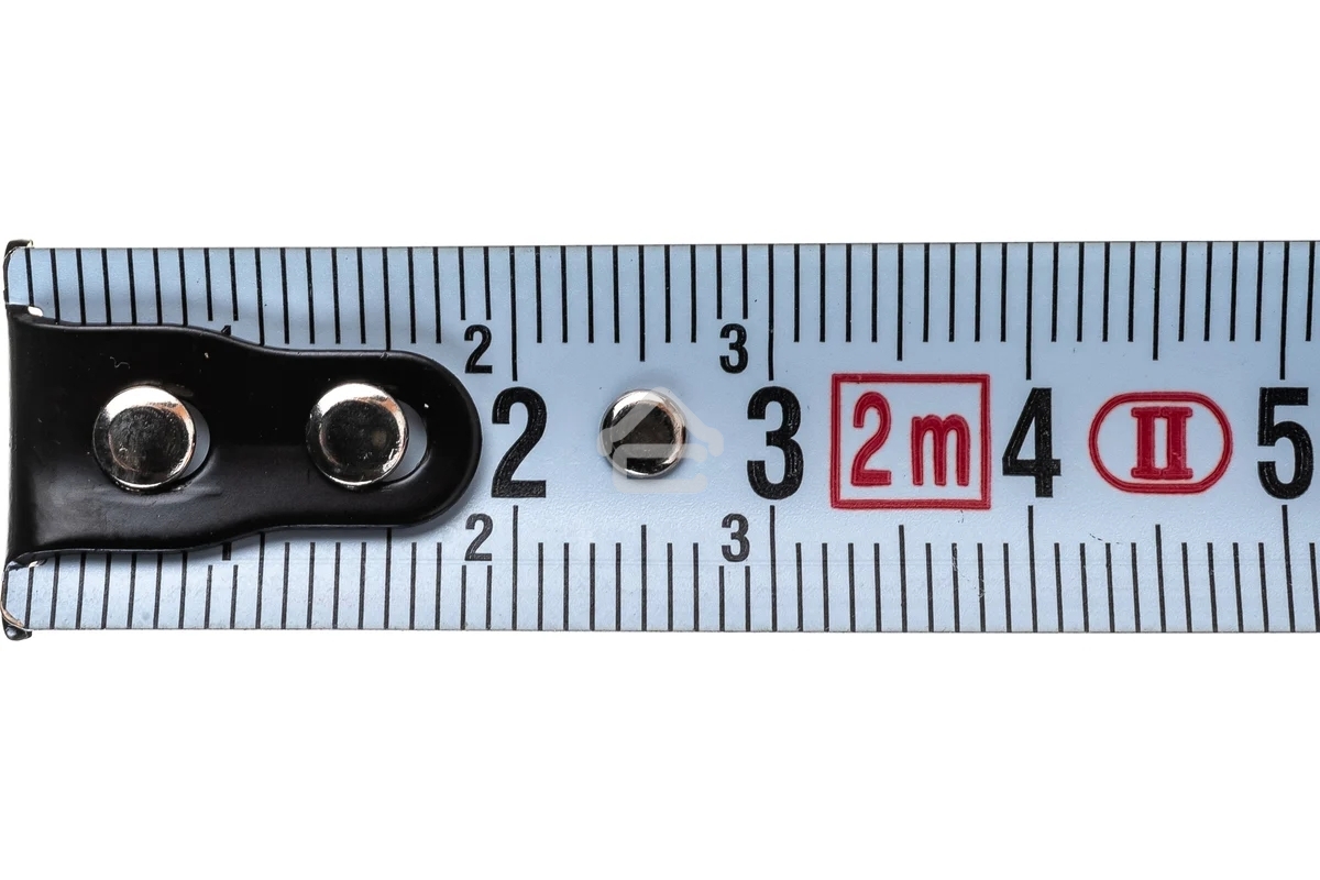 Рулетка Gross 31121''doppelhaken'' 2м x 16мм односторонний зацеп нейлон двуст. шкала автоматич