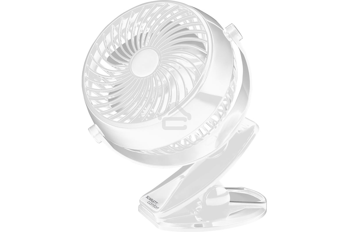 Вентиляторы настольные Scarlett SC-DF111S98 белый