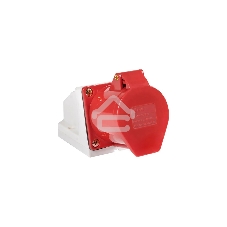 Розетка стационарная наружная EKF ps-114-16-380 16А 380В 3P+РЕ IP44 (114)