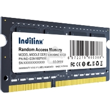 Оперативная память Indillinx, DDR3, 8GB (1x8 GB), 1600 MHz, CL11, SO-DIMM