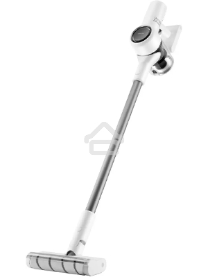 Пылесос вертикальный/ручной Xiaomi Dreame V10 Cordless Vacuum Cleaner (VVN3) белый/серый, питание от аккумулятора, 140 Вт, уборка сухая, пылесборник 0.5 л, работа от АКБ max 60 мин.