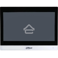 Видеодомофон Dahua DHI-VTH8A41KMS-W серебристый