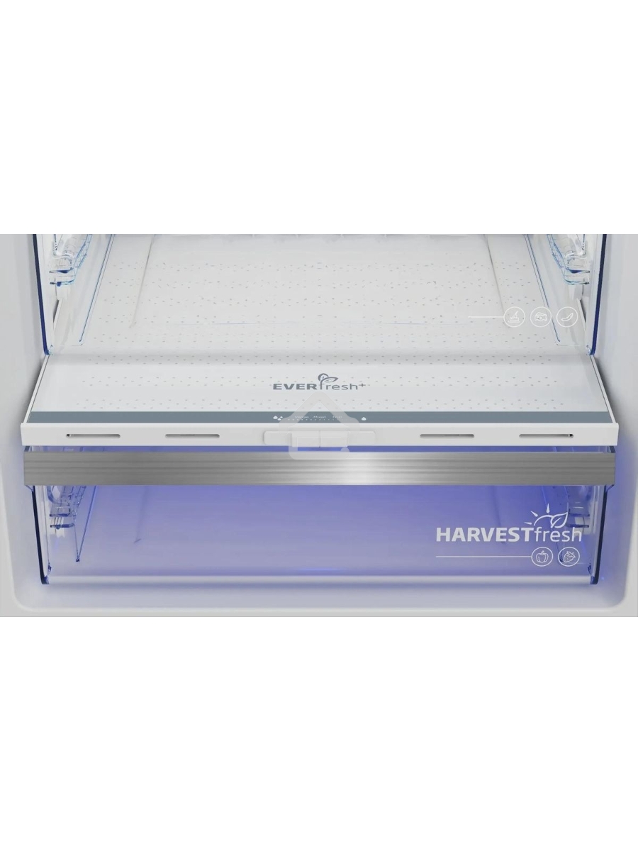Холодильник Beko B5RCNK403ZWB черный 257/100л двухкамерный морозилка снизу, No Frost