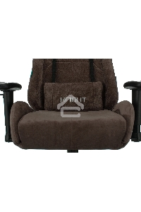 Кресло игровое Бюрократ VIKING KNIGHT LT10 FABRIC коричневый крестовина металл/пластик