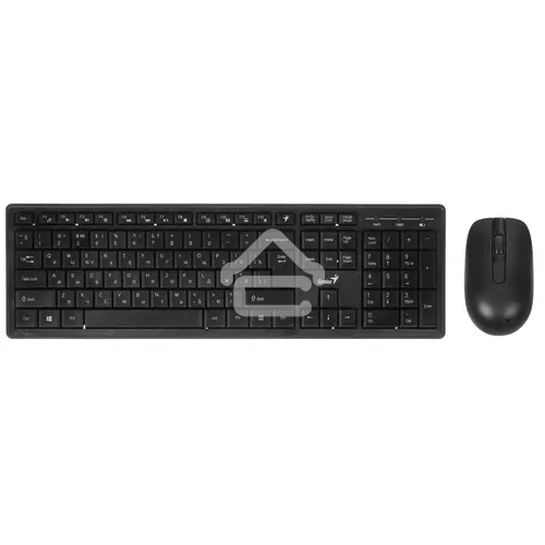 Комплект (клавиатура+мышь) Genius keyboard+mouse Smart KM-8200, Dual Color, RU, 2.4GHZ