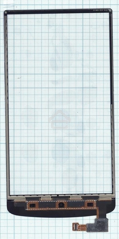 Сенсорное стекло (тачскрин) для OPPO N1, черное