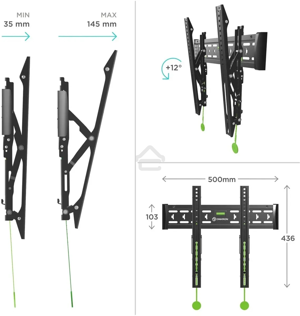 Кронштейн для телевизора ONKRON SN14 32