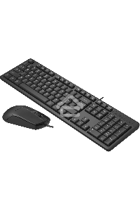 Клавиатура + мышь A4Tech KR-3330 клав:черный мышь:черный USB