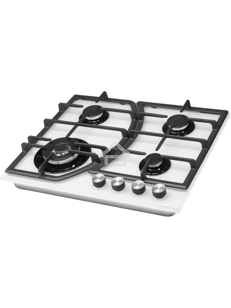 Газовая варочная панель Zigmund & Shtain M 27.6 W независимая, белый