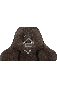 Кресло игровое Бюрократ VIKING KNIGHT LT10 FABRIC коричневый крестовина металл/пластик