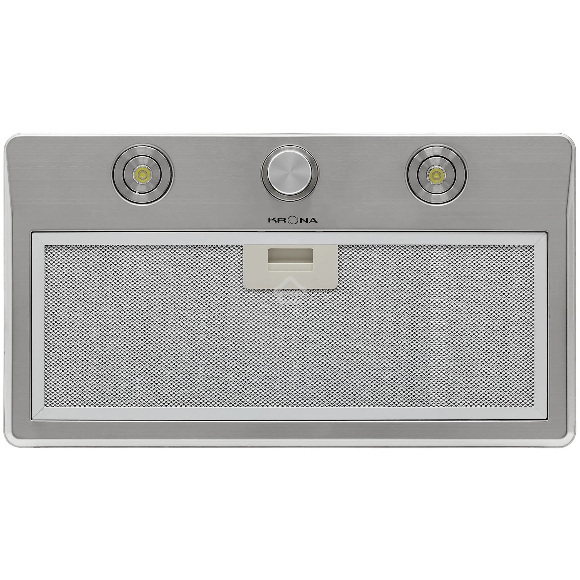 Вытяжка встраиваемая KRONA Sven 600 one knob серебристый, 60 см, 1000 куб. м/ч, 53 дБ