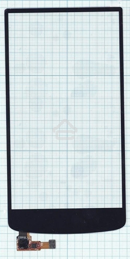 Сенсорное стекло (тачскрин) для OPPO N1, черное