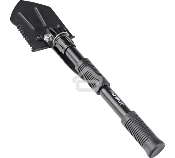 Лопата туристическая Patriot STM 425, многофункциональная, складная, чехол, 425 мм, 540 г.