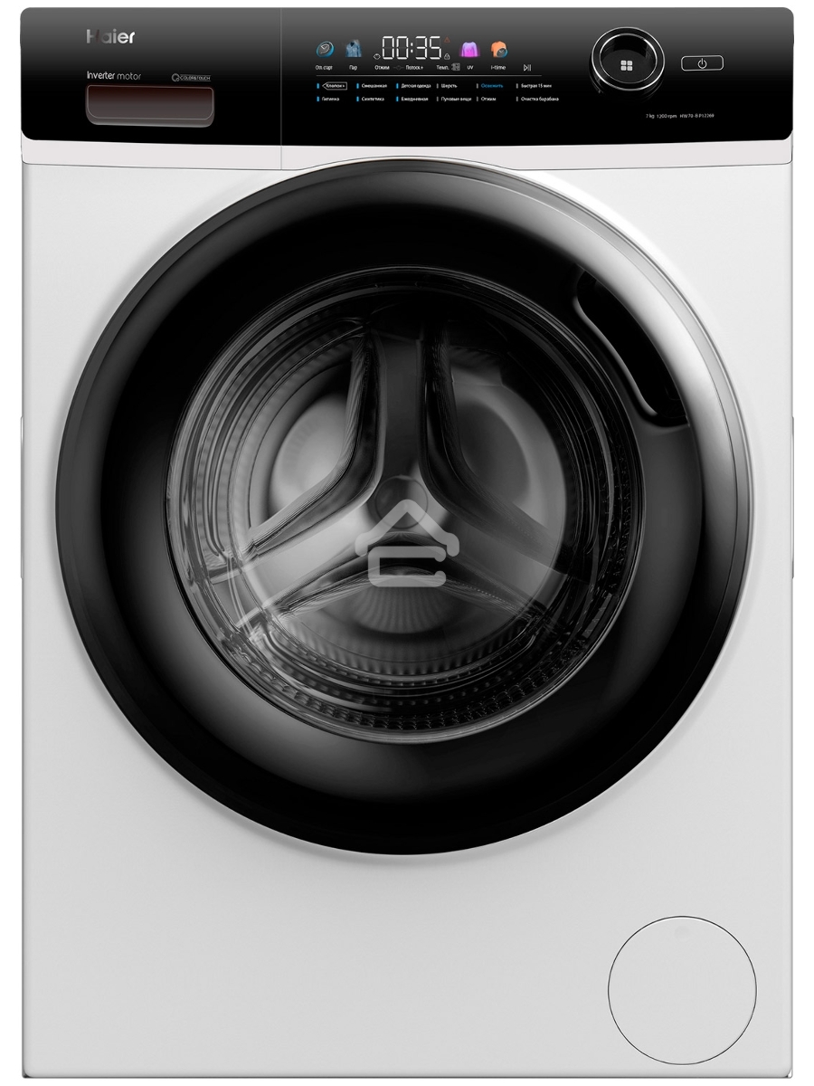 Стиральная машина Haier HW70-BP12269 белый, загрузка фронтальная 7 кг, 1200 об/мин, класс: A+++