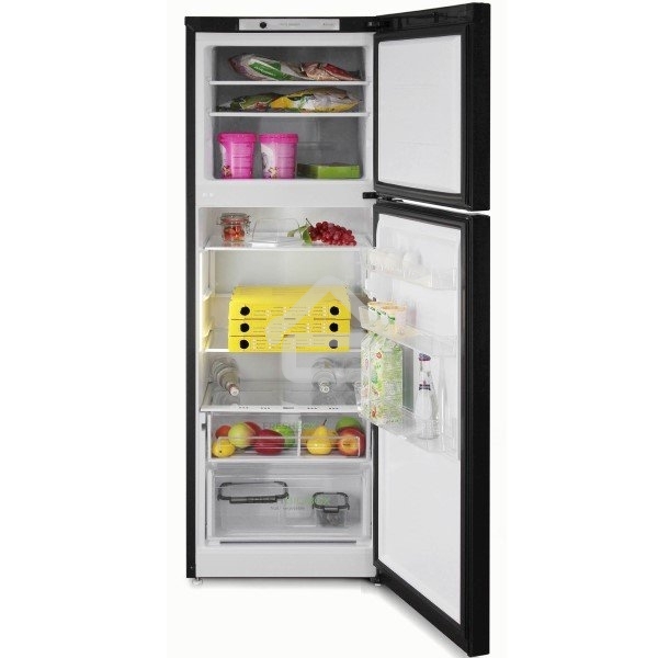 Холодильник Бирюса B-B6139 черный двухкамерный 240/80л морозилка сверху, автоматическое оттаивание