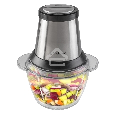 Измельчитель Endever Sigma-130, стальной, 700 Вт, объем чаши 1,2 л, два двойных лезвия, 8 шт/уп