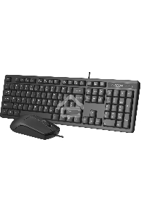 Клавиатура + мышь A4Tech KR-3330 клав:черный мышь:черный USB
