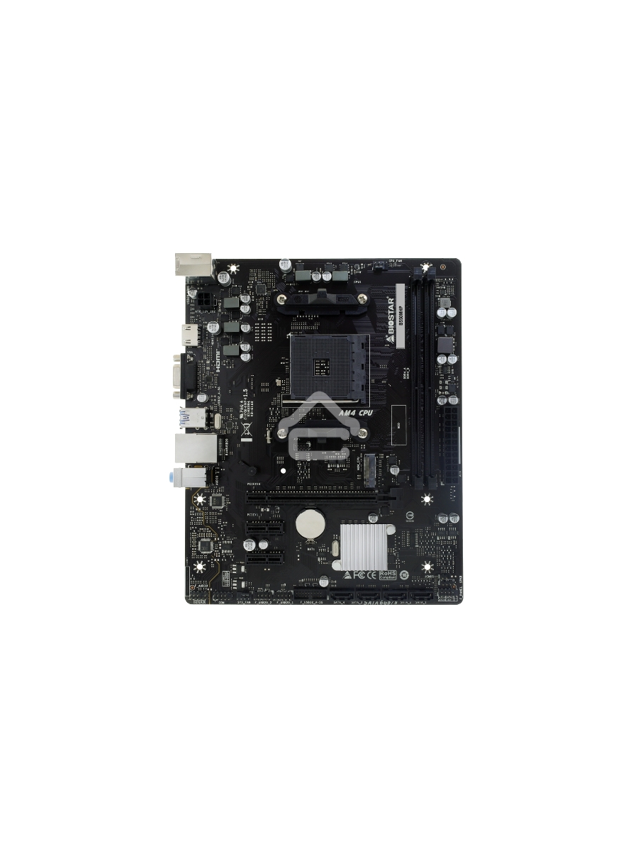 Материнская плата Biostar B550MHP, AM4, AMD B550, 2xDDR4, 4xSATA, 1xM.2, 1xPCIe 4.0 x16, 2xPCIe 3.0 x1, 1xVGA, 1xHDMI, 1x1Gb LAN, 2xUSB-A 5Gbps, 4xUSB-A 2.0, 3x3.5 мм, 7.1, mATX
