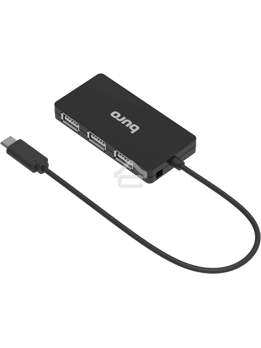 Разветвитель USB Buro BPH-C-1730 4порт. черный