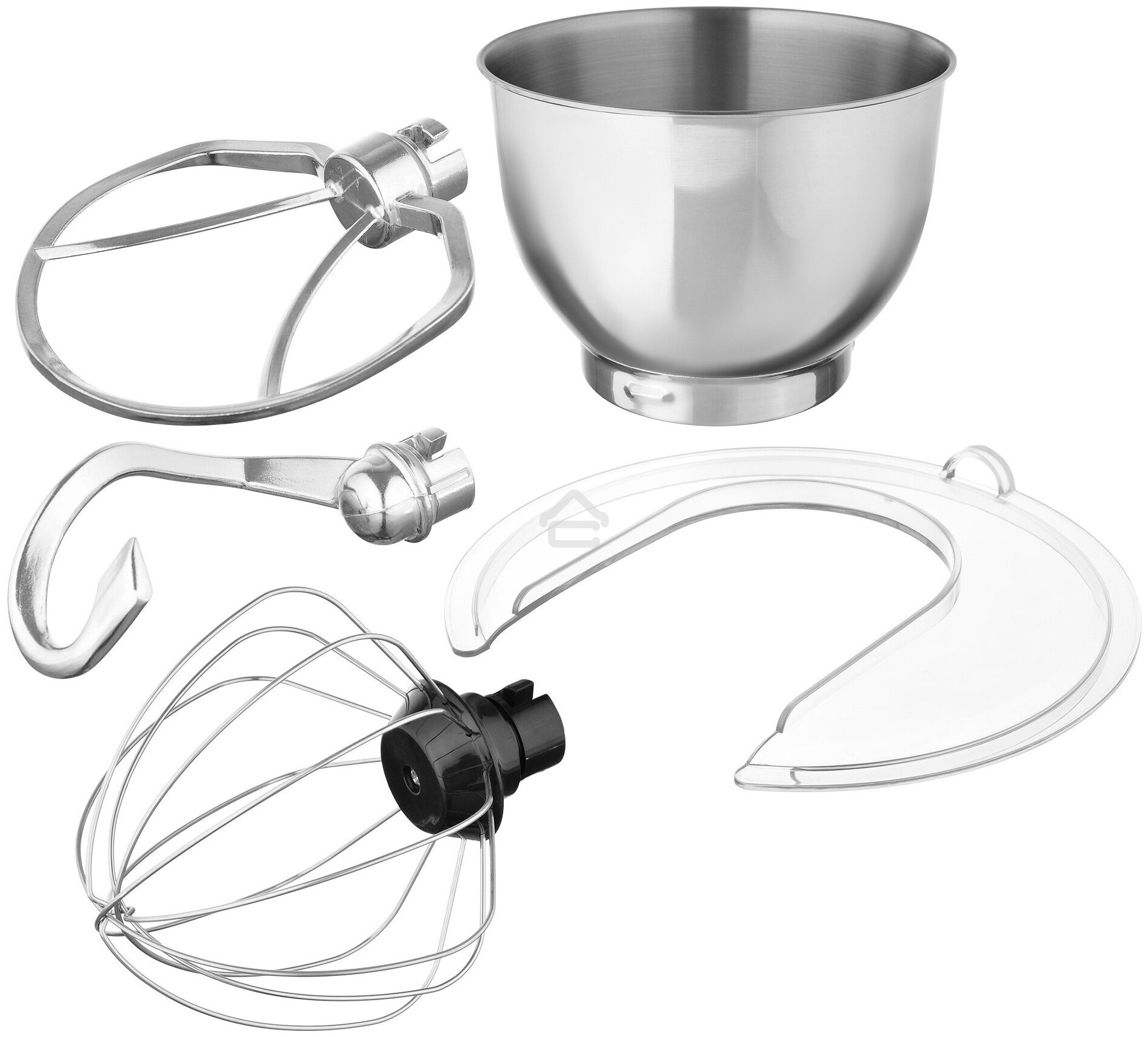 Миксер планетарный Hyundai HYM-S5461 1200 Вт, черный