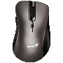 Мышь беспроводная Genius Ergo 8100S титан, 1600 dpi, радиоканал, USB, кнопки - 6