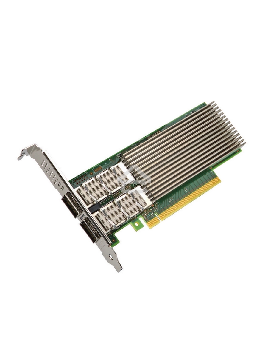 Intel Ethernet Network Adapter E810-CQDA2, 2xQSFP28 ports, 100GbE, PCI-E x16, 1 year