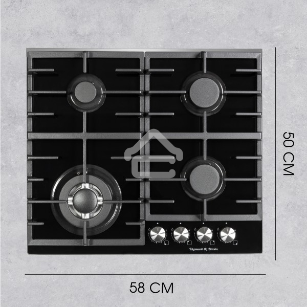 Газовая варочная панель Zigmund & Shtain M 28.6 B черный