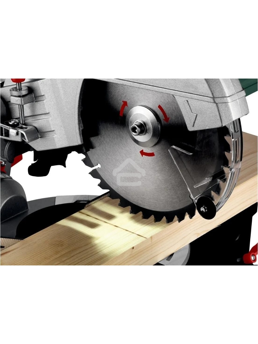 Торцовочная пила Metabo KS 216 M Set 1100Вт 5000об/мин d=216мм