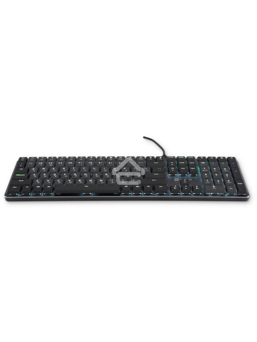 Клавиатура Oklick K953X (1901086) проводная, USB, черный/серый