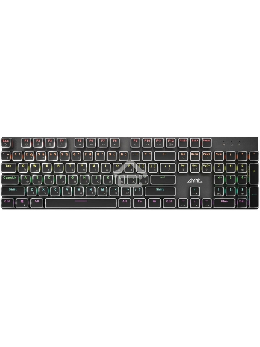 Клавиатура GMNG GG-KB815X (1913914) проводная, USB, черный + белый