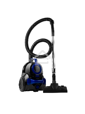 Пылесос Rombica MYCLEAN SECTOR NBL18D02 черный/синий, 360/1800 Вт, уборка сухая, пылесборник контейнер, 2.5 л