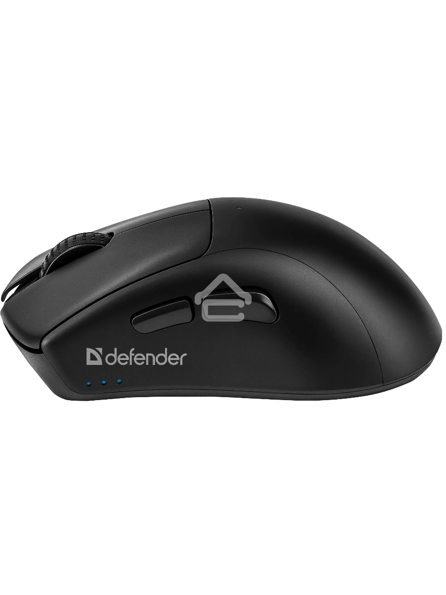 Мышь беспроводная Defender Delata GM-082 черный, 12000 dpi, радиоканал, Bluetooth, USB, кнопки - 6