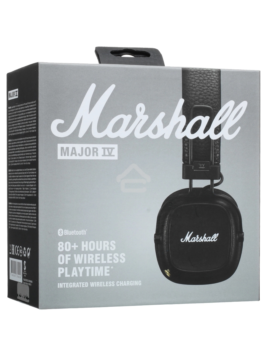 Гарнитура MARSHALL Bluetooth MAJOR IV черный