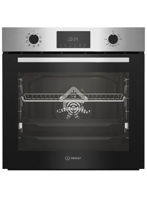 Духовой шкаф Электрический Indesit IFE 3841 J IX нержавеющая сталь