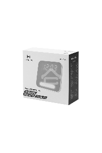 Радиобудильник Harper HCLK-2060 белый/серый - белый led