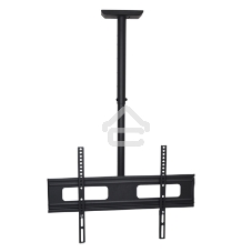 Потолочное крепление Wize Pro CU6560A для дисплеев 37 75, Max VESA 600x400, наклон -3°/+10°, поворот 360°, длина штанги 91-150 см, до 50 кг, черный