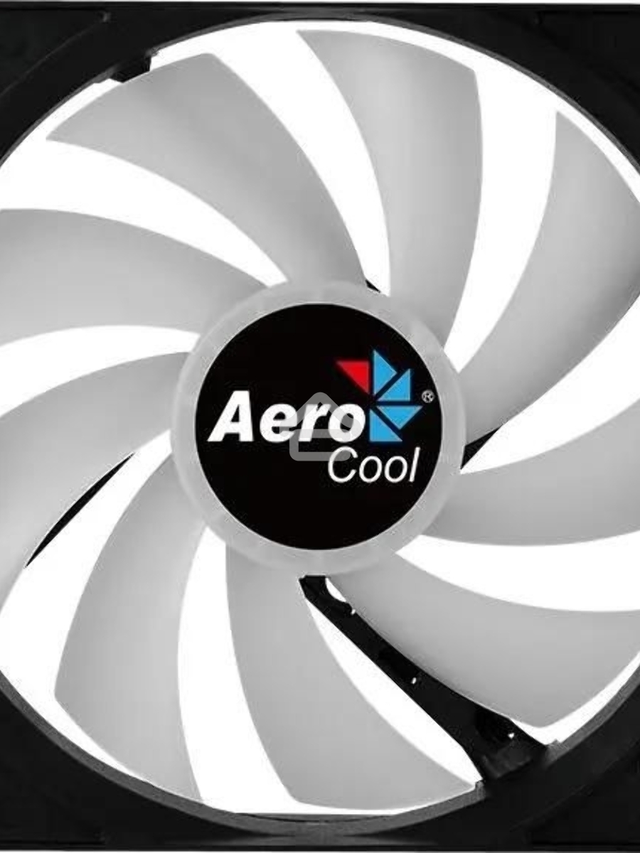 Вентилятор для корпуса Aerocool / Formula Frost 12 PWM FRGB черный, 120 мм, 1500 об/мин, 27.5 дБ, 4 pin