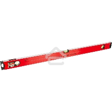 Уровень алюминиевый Matrix магнитный, 1000 мм, фрезерованный, 3 глазка, усиленный